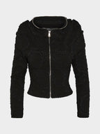 Spandex Jacquard Top