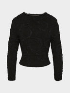 Spandex Jacquard Top