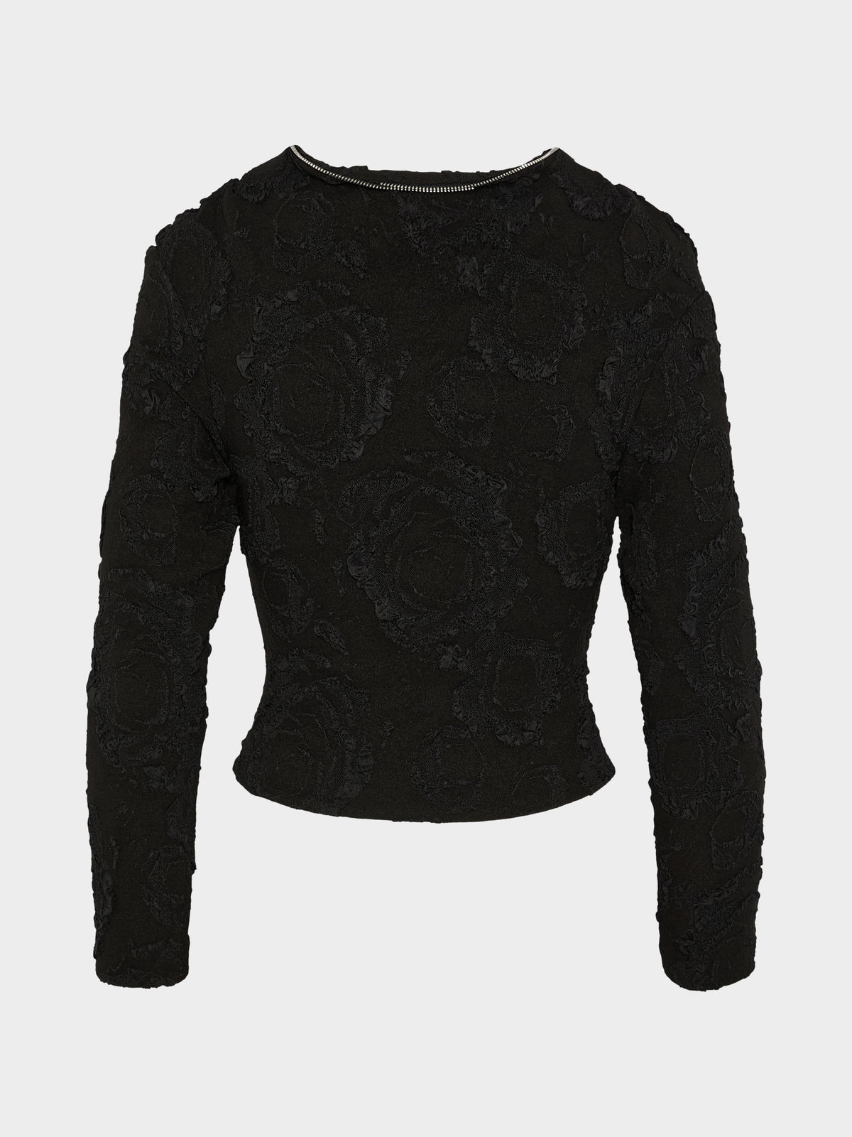 Spandex Jacquard Top